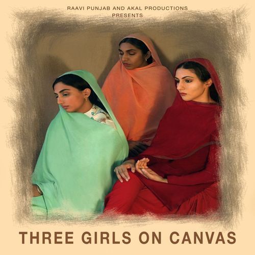 Three Girls On Canvas